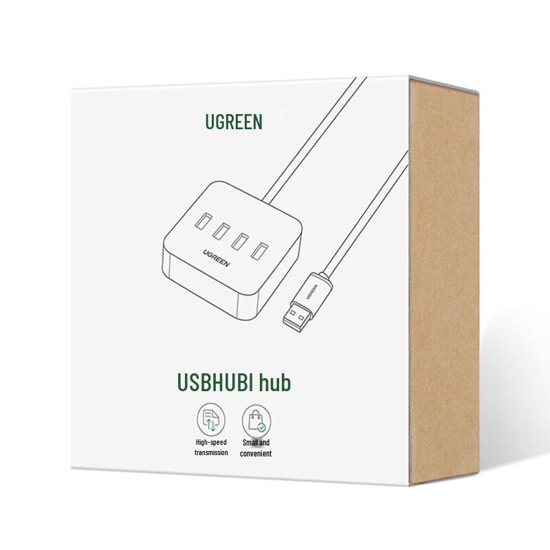 UGREEN CR118 USB 3.0 4-Port High-Speed Hub