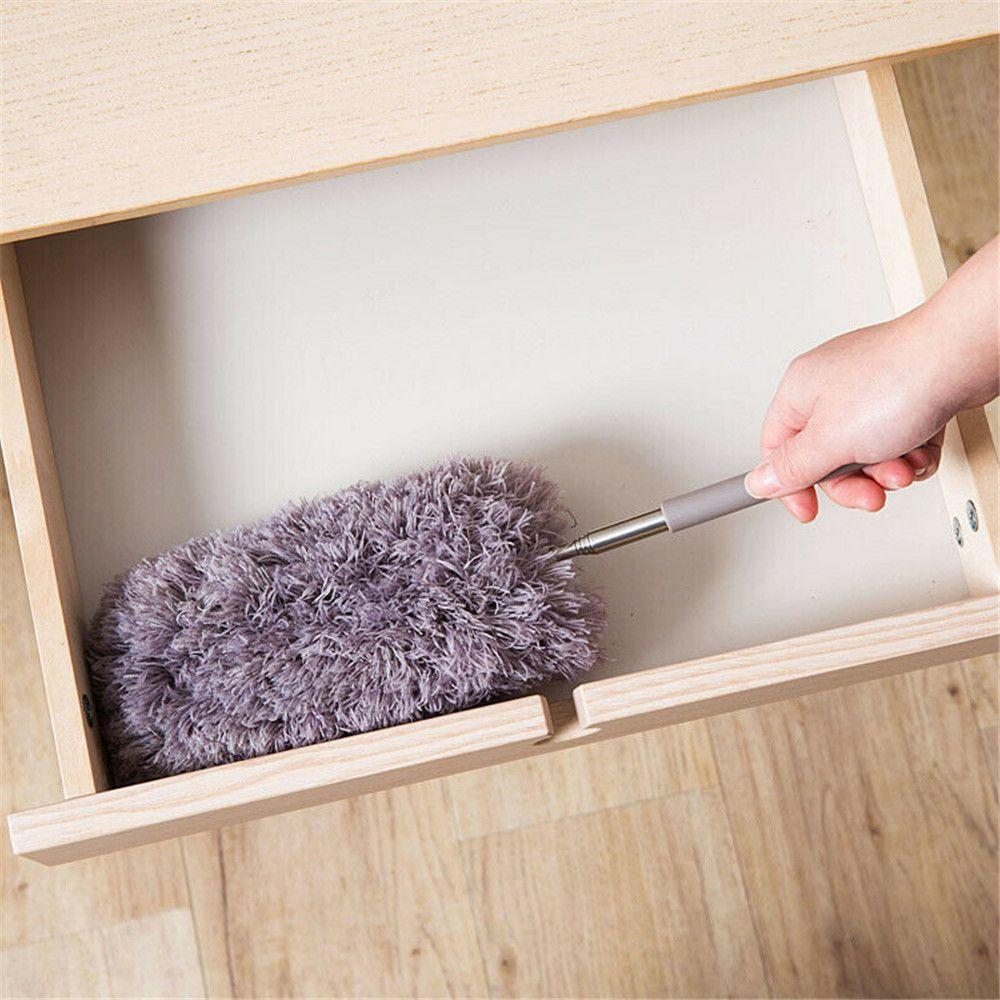 Mini Travel Durable Telescopic Feather Duster Long Extendable Duster