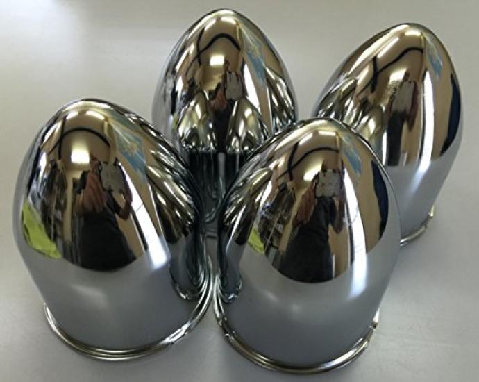 Bullet Design Center Caps for HC201BT Bullet-Shaped Daytona, 3.3" (8.3cm) Diameter,