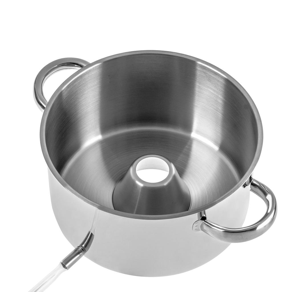 KADAX Juicer Pot 5L Stainless Steel Steamer For Induction Induction Gas Steel 3IN1