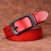 Women'S Leather Belt Cowhide Belt Casual Pants Belt