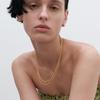 Two Line Necklace - Gold