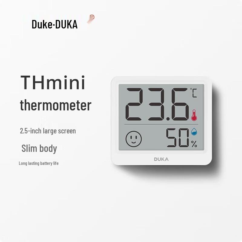 

Duker THmini Indoor Digital Temperature and Humidity Monitor CN plug (adapter included)