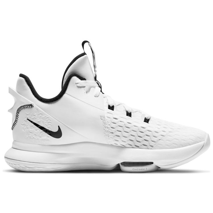 Nike LeBron Witness 5 EP White Black Unisex Sneakers CQ9381-101
