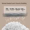 Deli GA762 P-4 Commercial Paper Shredder CN plug (adapter included)