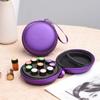 10 Bottles Capacity Essential Oil Storage Box Hard Shell Insulin Vial Protector  For Home