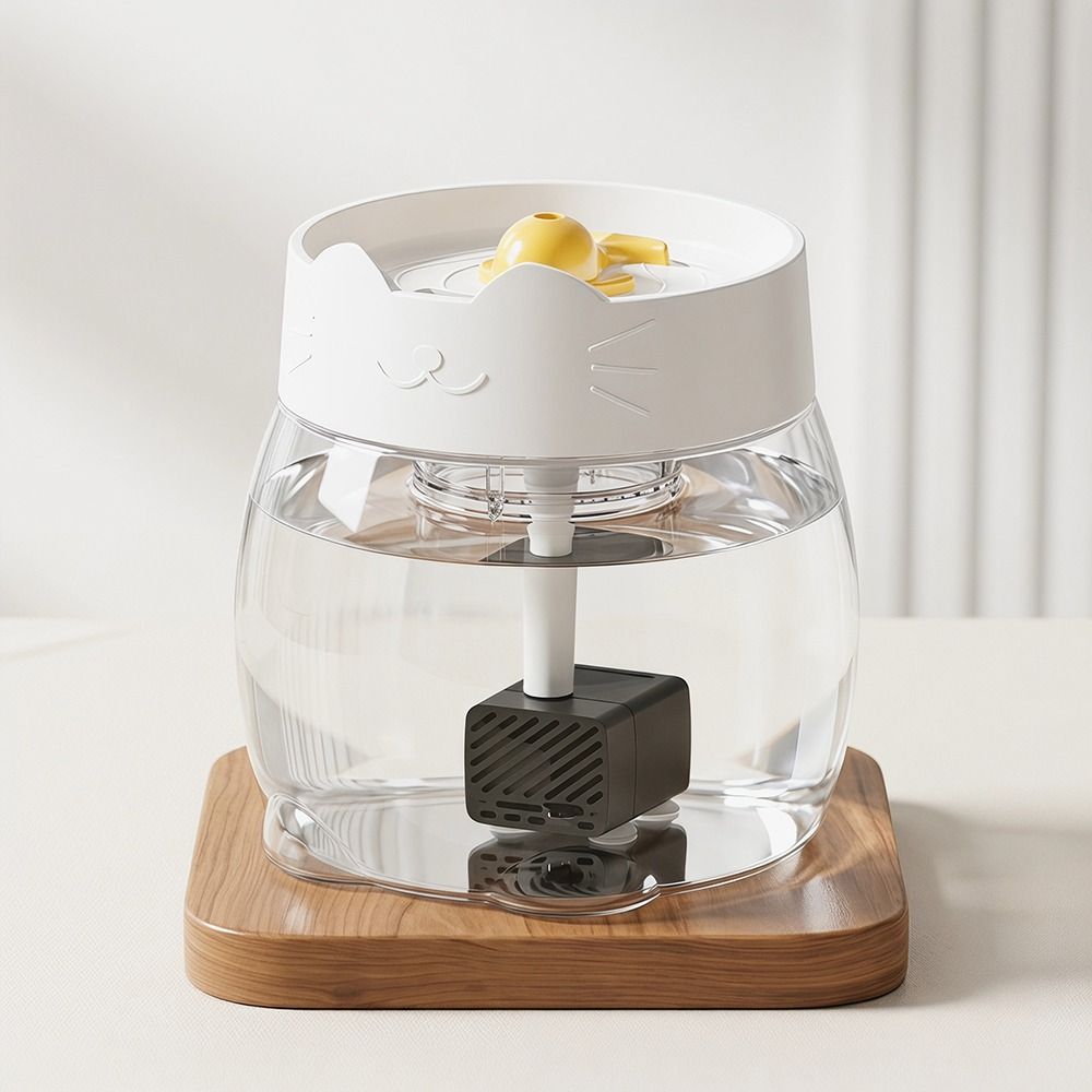 Large Capacity Pet Water Fountain Silent Operation Pet Water Feeder For Dogs