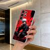 Favorite Anime Characters-S-Satoru G-Gojo Clear Soft Silicone Phone Case forSamsung S25, S24, S21, S22, S23, S30, Ultra,  Plus