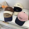 Alphabet Color Matching Cap Children's Fashion Trend Versatile Soft Top Cotton Baseball Cap Couple Casual and Small Face