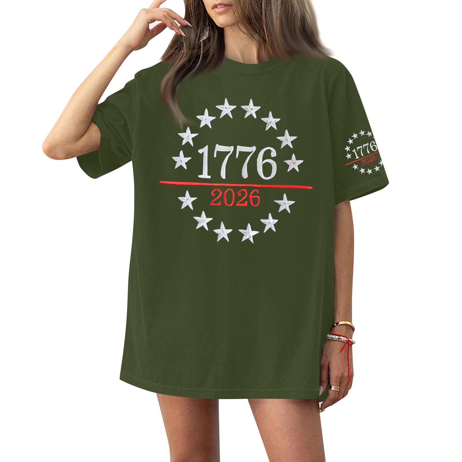 Женская футболка с круглым вырезом и короткими рукавами с принтом XXXL