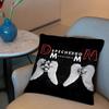 Band D-Depeche M-Mode Memento Mori Cushion Cover 2-in-1 Reversible Plush Pillow Cover | Car/Sofa/Bed | Perfect Gift