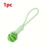 1pc Durable TPR Dog Toy with Rope - Interactive Tug-of-War and Treat Dispensing Ball for Teeth Cleaning