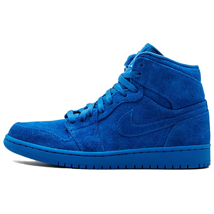

Мужские Jordan 1 Retro Синяя замша 45