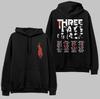 Felpa con cappuccio Merch Tour 2025 Three Days Grace Alienation, Felpa unisex tutte le taglie S-5XL