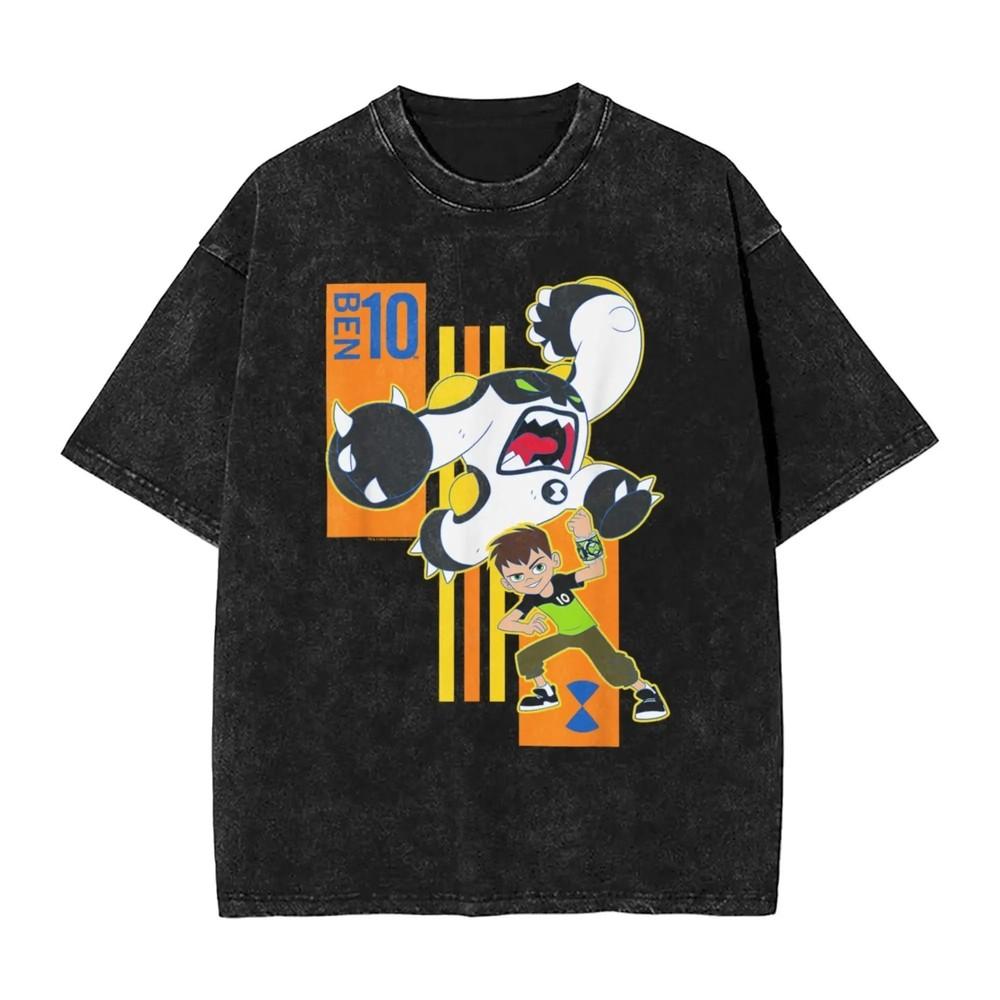Ben Cotton TShirt Graphic Print Ben Ten Alien Cotton Tee