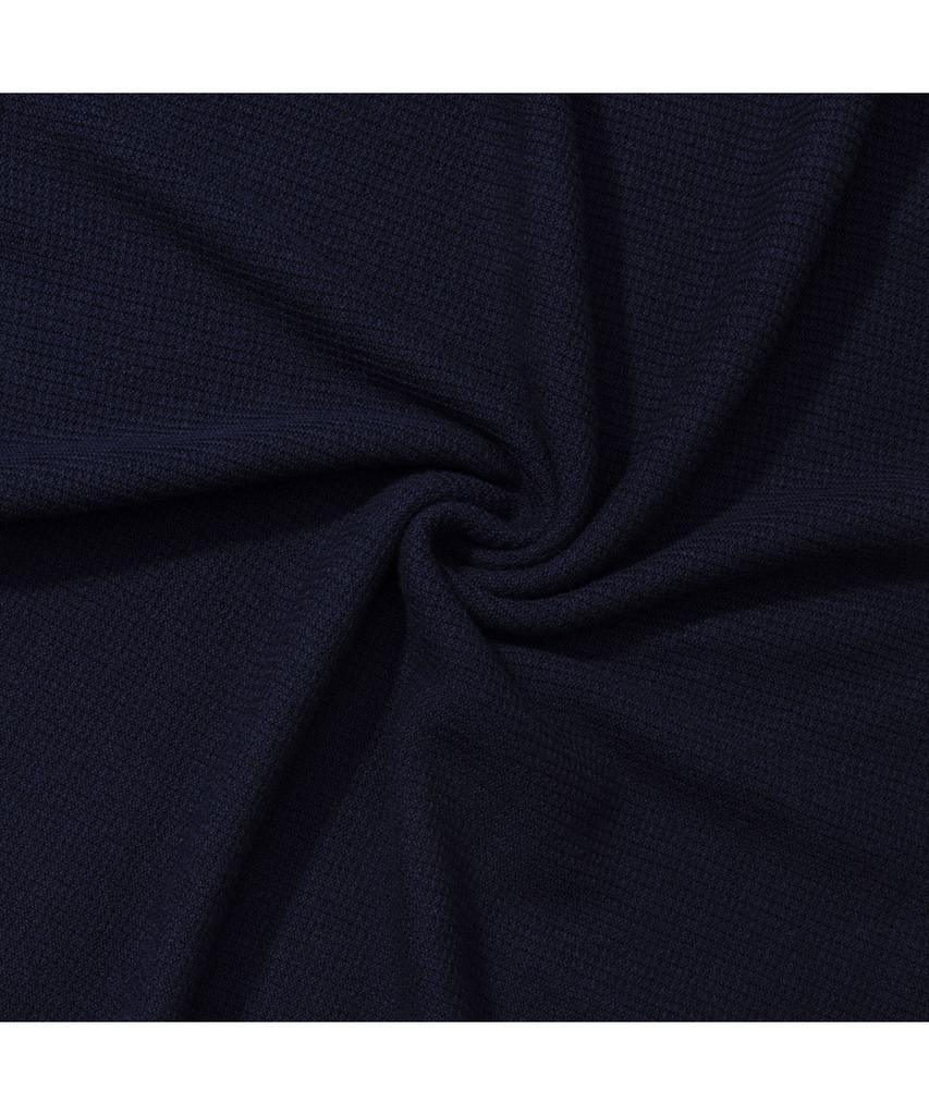 PRODESHIRT Organic Pique Crew Neck Knit (Navy)