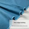 Factory Direct Sales Polyester-Nylon Microfiber Double-Sided Fleece Rectangle Beach Towel Quick-Drying Absorbent Sports Towel
