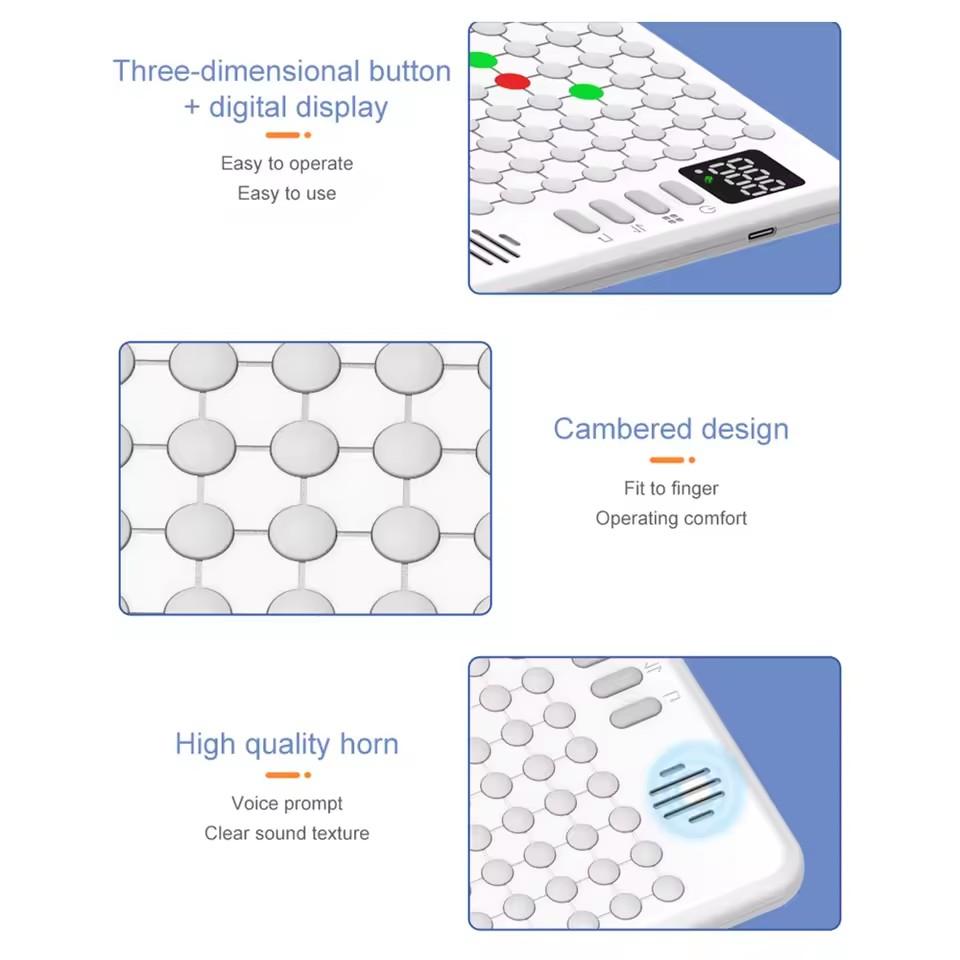 9 in 1 Multifunction Smart Board Game Electronic Chess Backgammon, Go, Tic-Tac-Toe, Whack-a-Mole Combe for Kids Family Tabletop