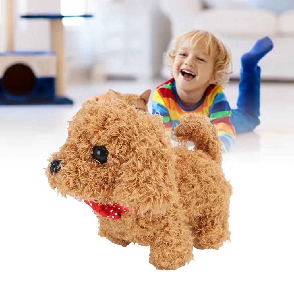 Electronic Plush Puppy Dog Toy   Cute Interactive Plush Robot Dog for Children   3 Y  Old