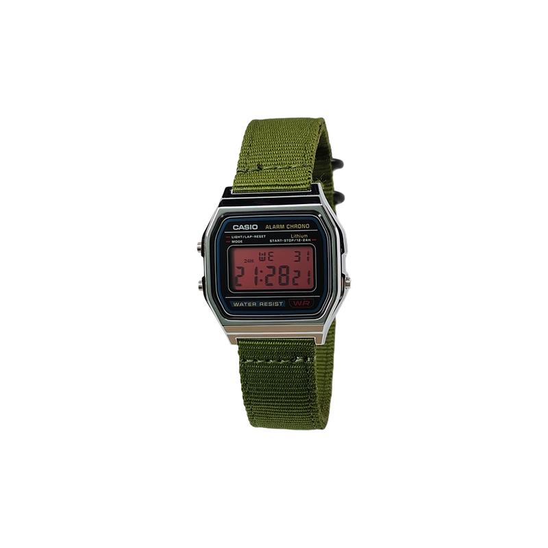 CASIO Customized watch modified series black resin case life waterproof F-91WG-9 modified-Black Forest Whisper Quartz nylon F-91WG-9 чёрный