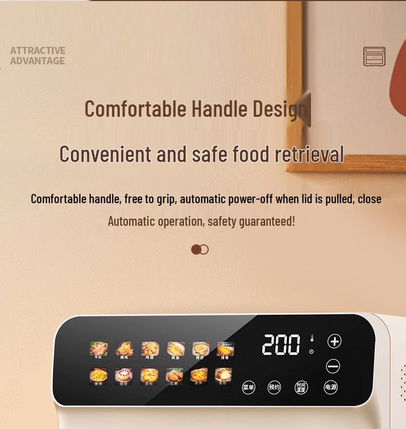 Smart Touchscreen Large Capacity All-in-One Air Fryer Oven