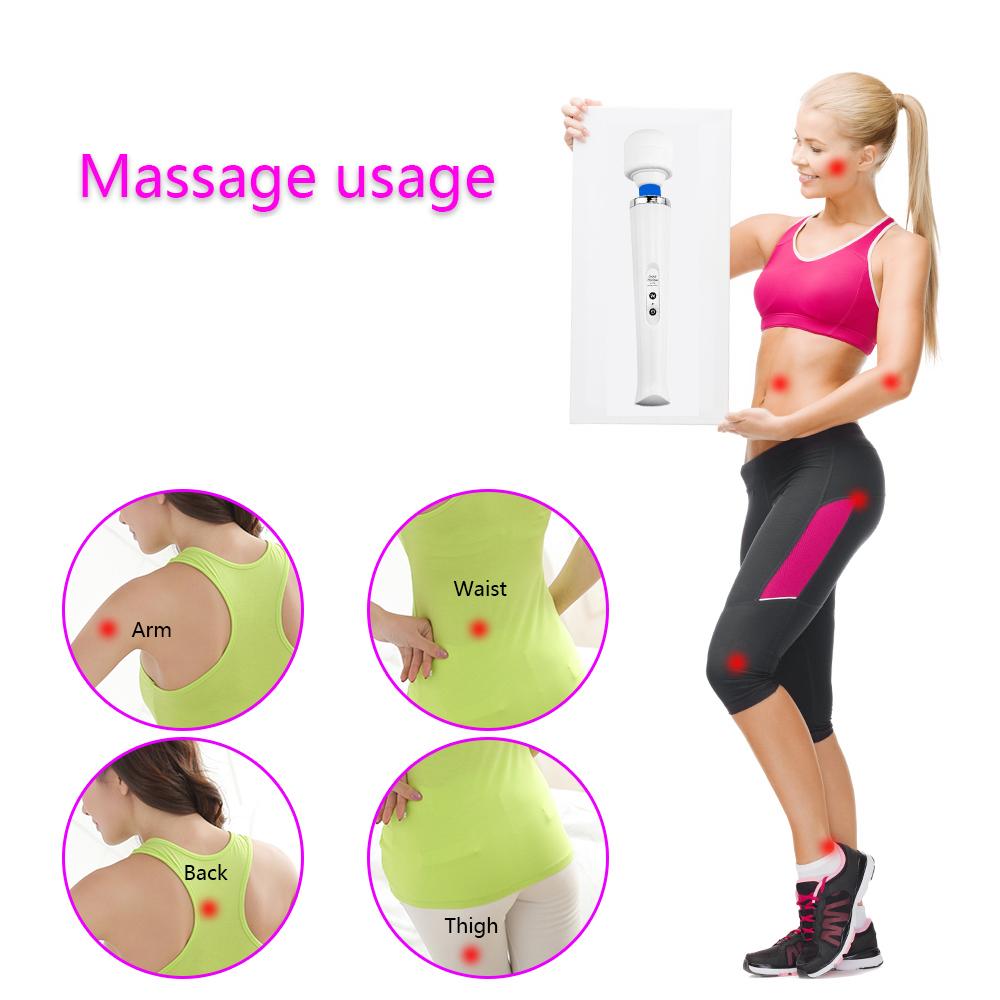 Powerful Vibrator Body Massager 10 Speed Ultra Big Size AV Stick G-spot Dildo Clitoral Stimulator Sex Product Sex Toy for Women