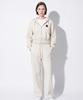STARRYEYED Semi-Wide Fit Slit Training Pants (Melange Oatmeal)