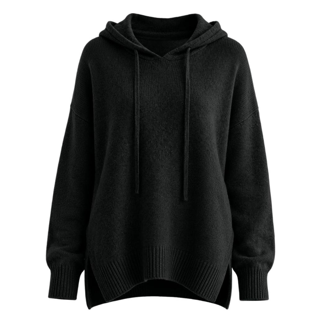 Women's Fashion Pullover Sweatshirt, Color Long Sleeve Neck Casual Top