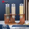 Dispensator Cereale & Fructe Uscate - Borcan de Depozitare cu 5 Compartimente pentru Bufet & Restaurant