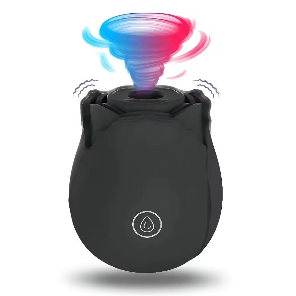 Rose Powerful Sucking Vibrator Stimulate G Spot Sex Products for Women Nipple Clitoral Automatic for Female Masturbator for 18+