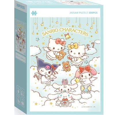Rompecabezas de Ángel con personajes de Sanrio para niños SAN-A03-029, 300 piezas, colores mezclados, juguetes populares coreanos