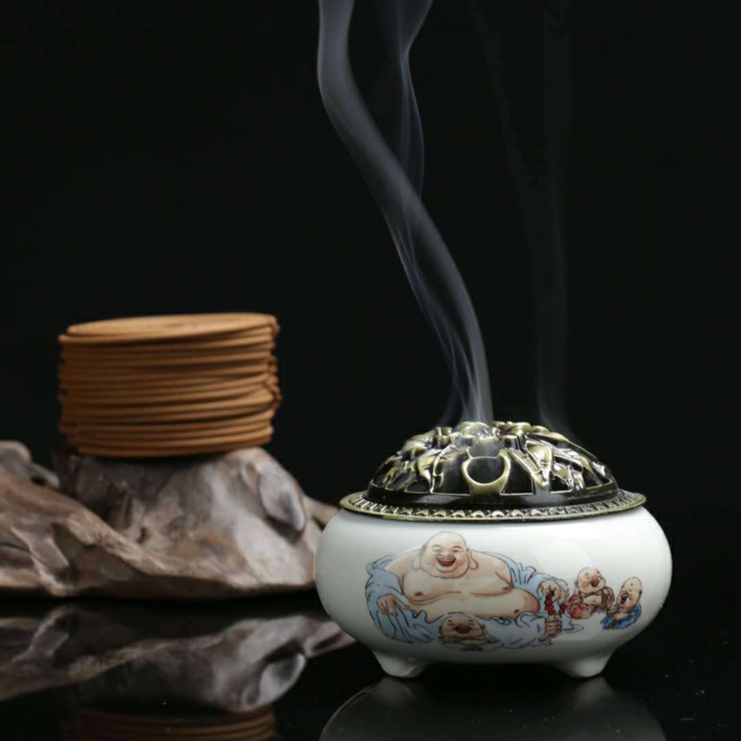 

3 Hours Natural Incense Coils 96pcs/lot Sandalwood OUDH Home Fragrance Toilet Deodorization Coil Incense ambergris