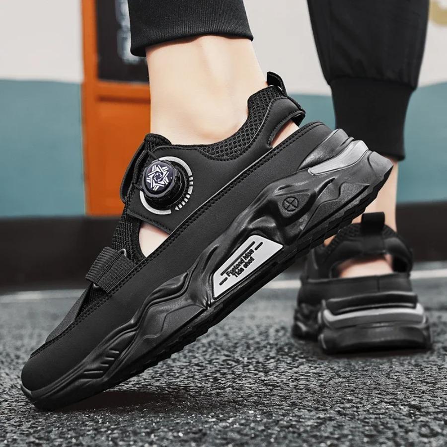 Neue Sommer Atmungsaktive Trendige Mode Lässige Anti-Rutsch Weiche Sohle Sport Freizeit Outdoor Strand Sandalen für Männer Herrenschuhe