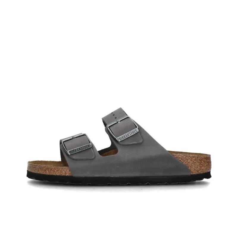 Birkenstock ARIZONA Unisex Minimalist Comfort Slide Sandals Grey 1027026 38