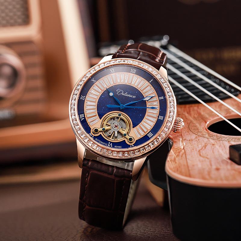 Durham Wei New Swan 2025 Herren Mechanische Uhr - Vollautomatisch, Wasserdicht, Leuchtend, High-End Design