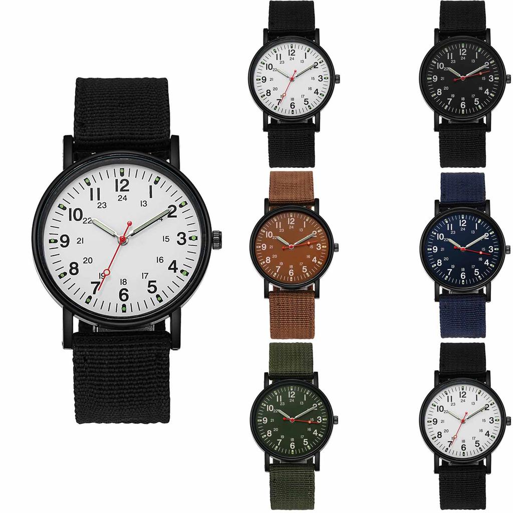 Men's Waterproof Luminous Running Alarm Clock Watch