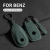 Suede Car Key Case Cover Shell for Mercedes Benz A C E S G Class W177 W205 W213 W222 X167 Amg Glc Cle Cla Glb Gls Car Key Bag