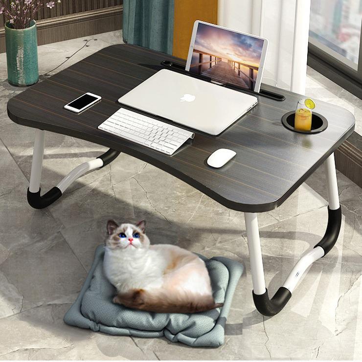 Foldable Laptop Bed Desk - Floor Sitting Table for Bedroom or Dorm Study