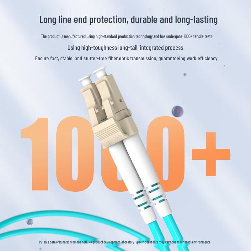 NetLINK OM3 LC-LC 10G Multimode Glasfaser-Patchkabel