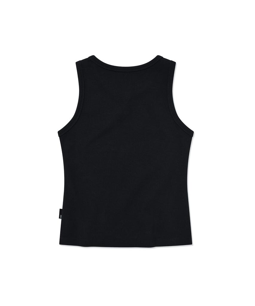 BROWNBREATH W Tag Basic Sleeveless - Black