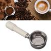 58mm Portafilter Bottomless Stainless Steel 2 Ear Comfortable Grip Coffee Machine Accessory for   BABY EVOL UTION