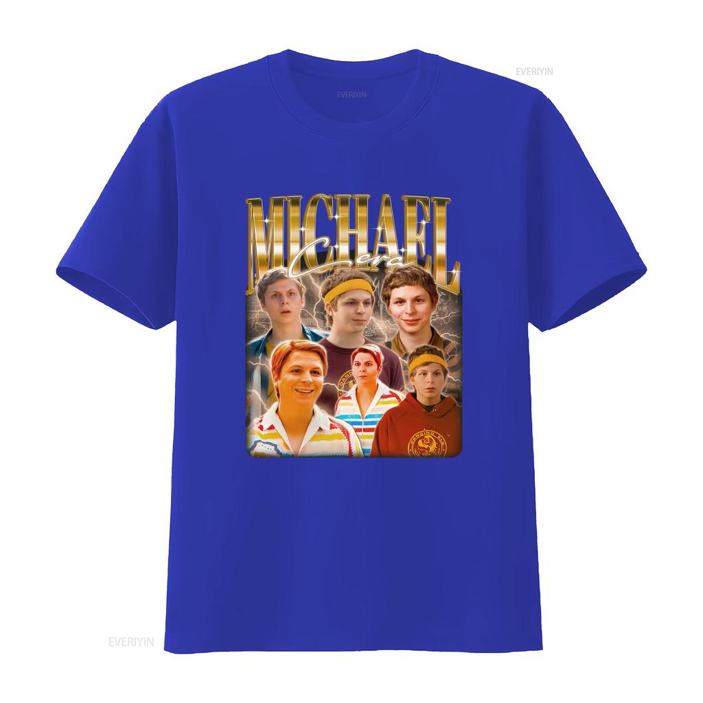 Michael Cera T Shirt Homage Austin Canadian Actor Vintage Retro Bootleg Merch Fans Vintage Fashion