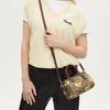 Coach Track 18 Classic Logo Banana Print Faux Leather Handheld Shoulder Crossbody Bag Small Unisex Bags Brown CR246-SVNM9