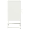 Nightstand White 36x39x78 cm Cold Rolled Steel