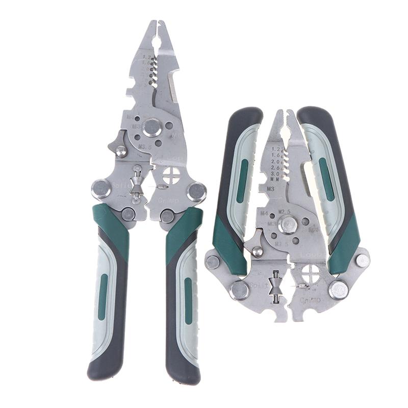 Foldable Multifunctional Wire Stripping Pliers For Electricians Foldable Wire Stripper, Pulley Design Multi-Function Electrician