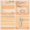 Multi-layer Storage Mesh Bag Save Space Large Capacity Bra Socks Storage Bags Multi-function Foldable Sundries Organizing Pouch