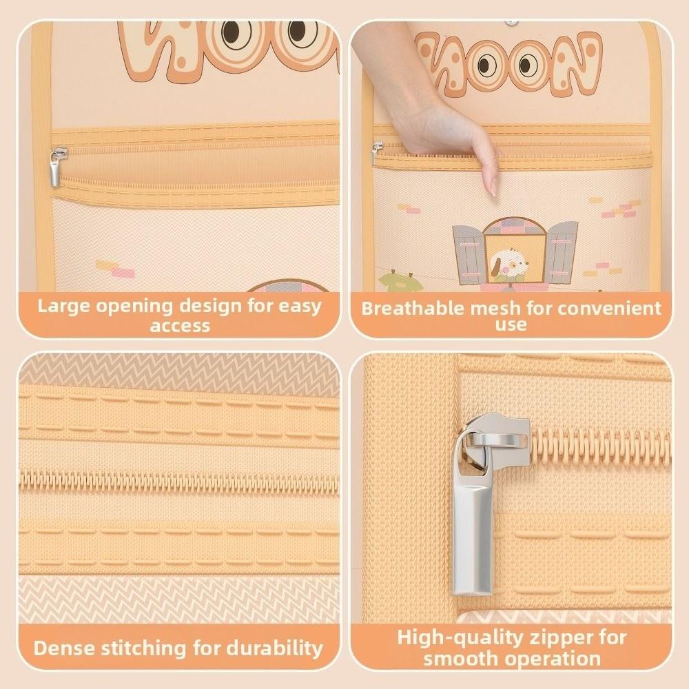 Multi-layer Storage Mesh Bag Save Space Large Capacity Bra Socks Storage Bags Multi-function Foldable Sundries Organizing Pouch