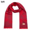 KENMO Autumn and Winter Imitation Cashmere Scarf with Chinese Style Lucky Print Scarf, Versatile, Warm and Cold Resistant