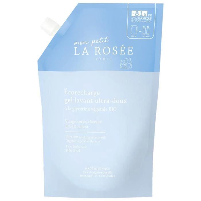 Gel Lavant - La Rosée - Mon Petit Gel Lavant - Éco-Recharge 800 ml - Ultra-Doux - Sans Savon
