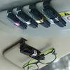 1Pc Glasses Holder For Car Sun Visor Sunglasses Clip Card Ticket Holder Clip